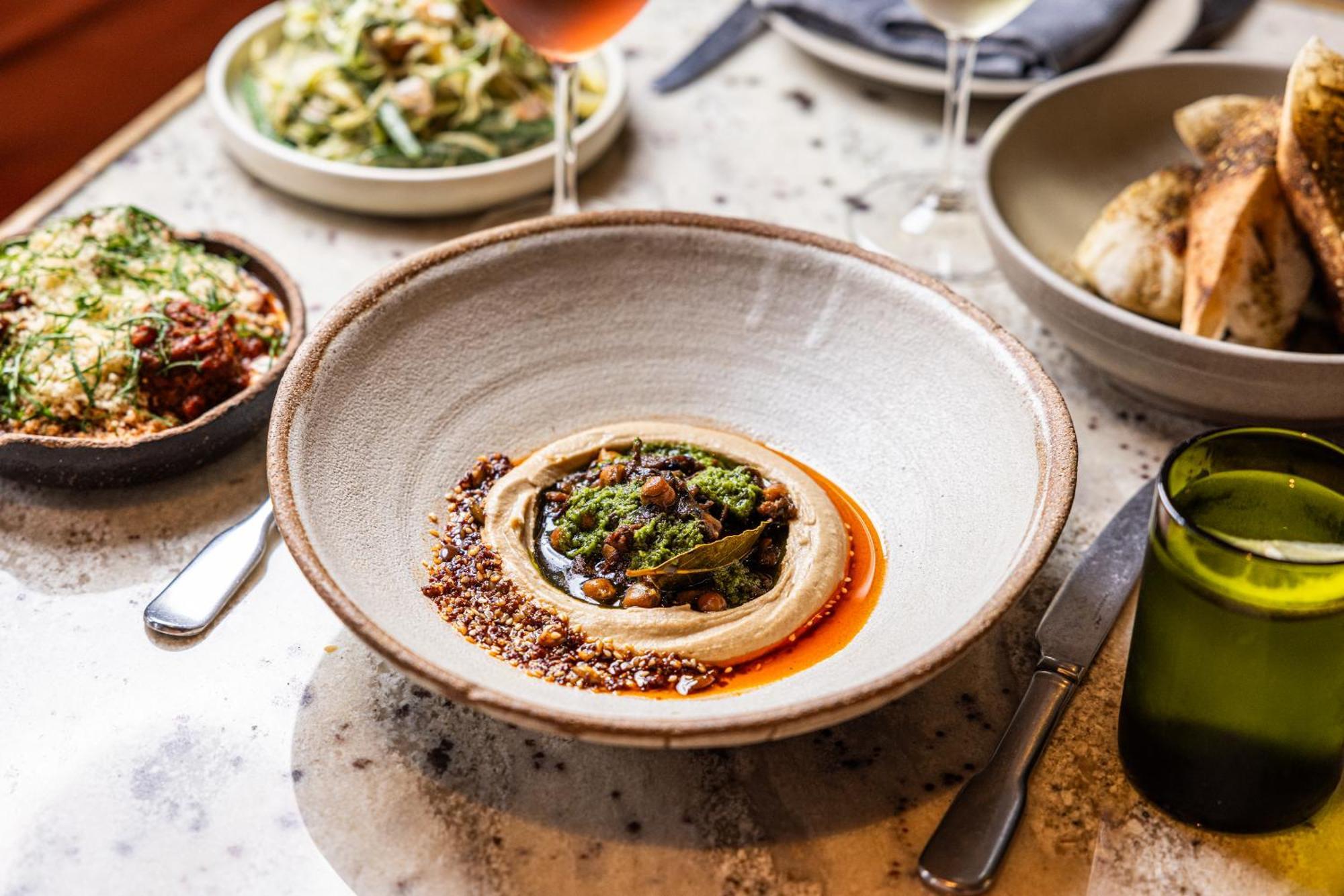 Ovolo The Valley Brisbane Bagian luar foto Aubergine and hummus